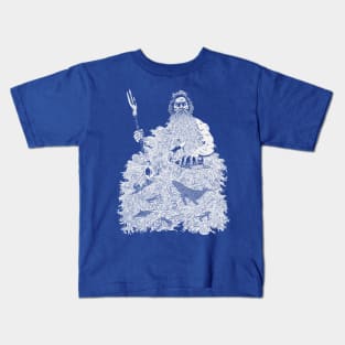 The Mighty Beard of the Sea Kids T-Shirt